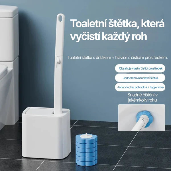 Toaletní kartáčový systém