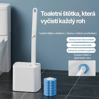 Toaletní kartáčový systém